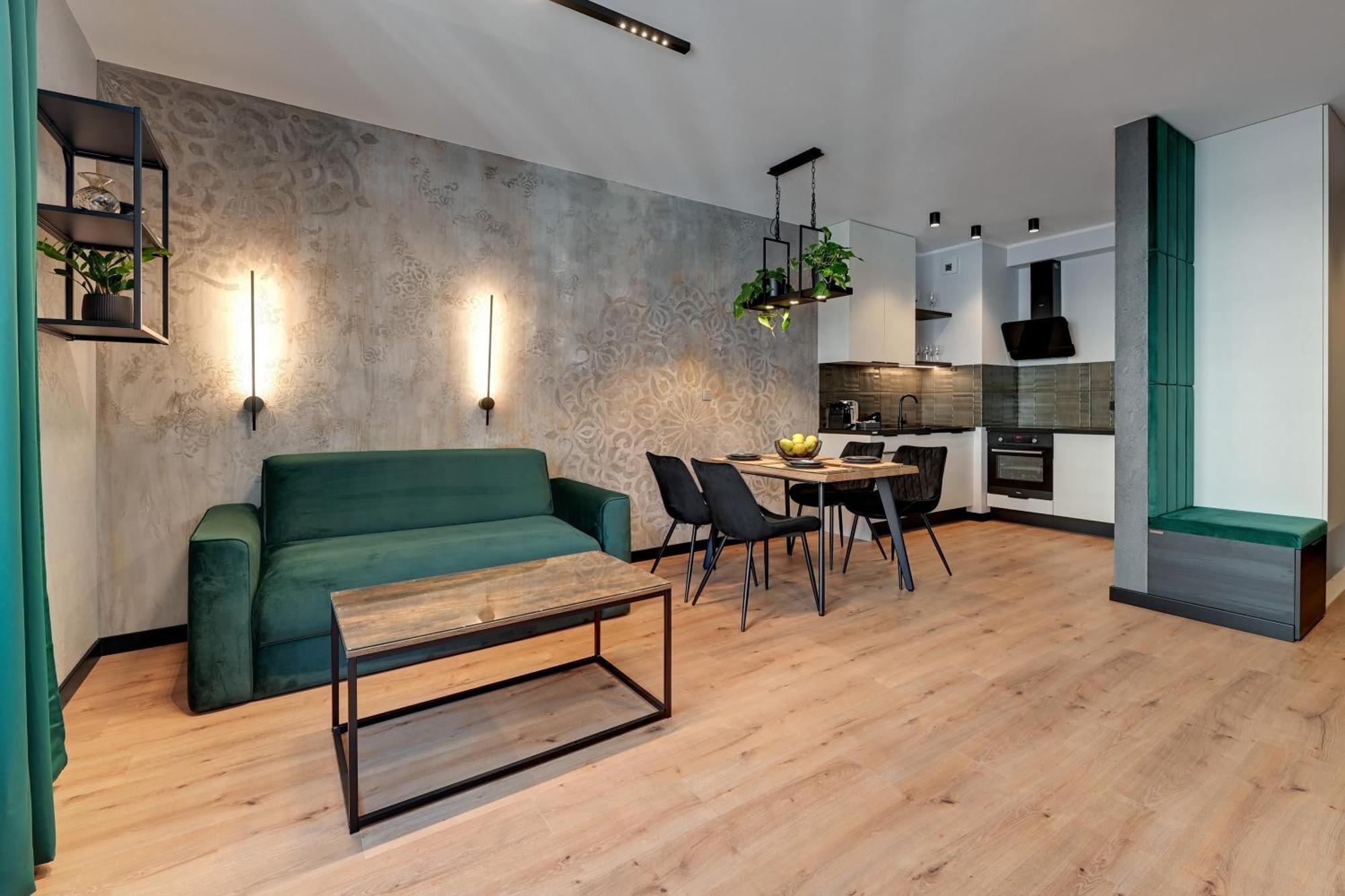 Doki Living - Foodhall & Parking By Downtown Apartments グダニスク エクステリア 写真